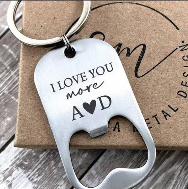 Personalized bottle opener